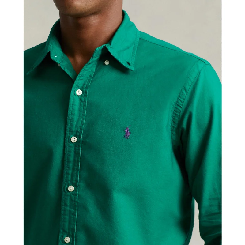 Oxford Shirt - Primary Green