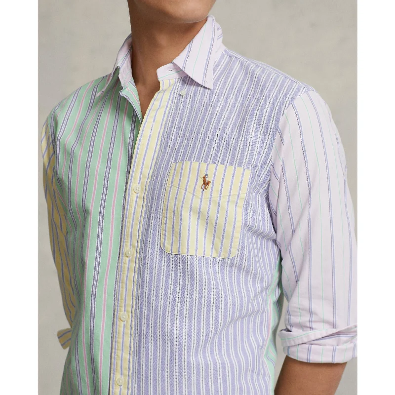 Oxford Shirt - Fancy Stripe Funshirt - Multicolour