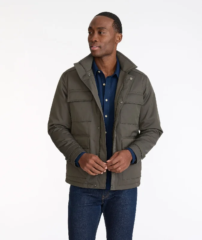 Water-Repellent Utility Jacket