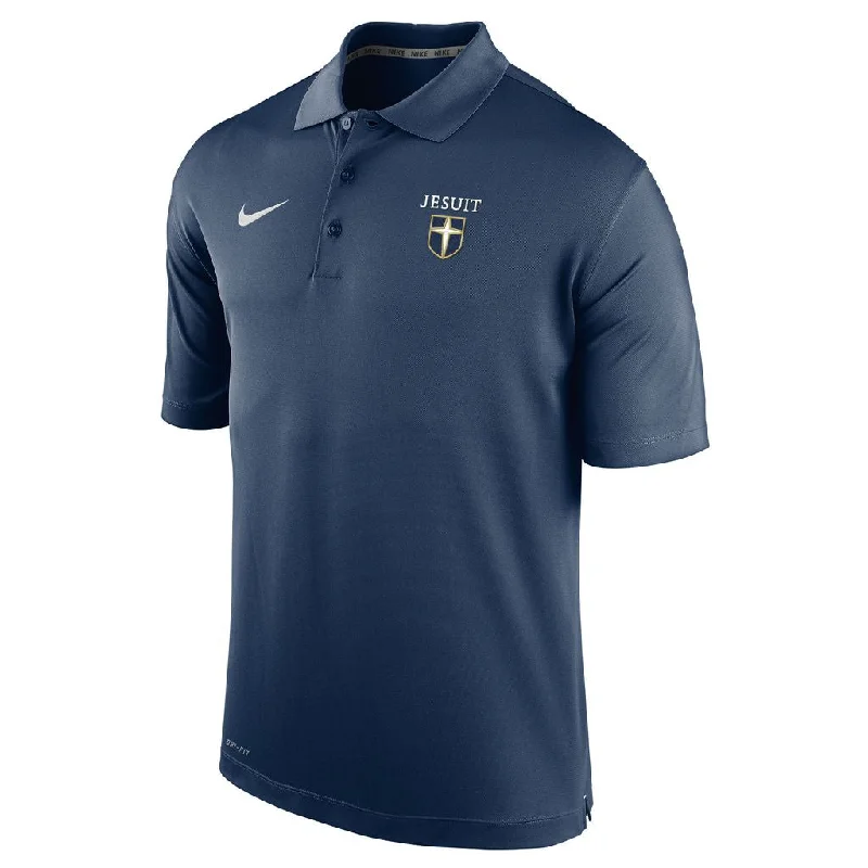 Men's UV - protected polo shirts for outdoor gardeningNike Navy Varsity Polo