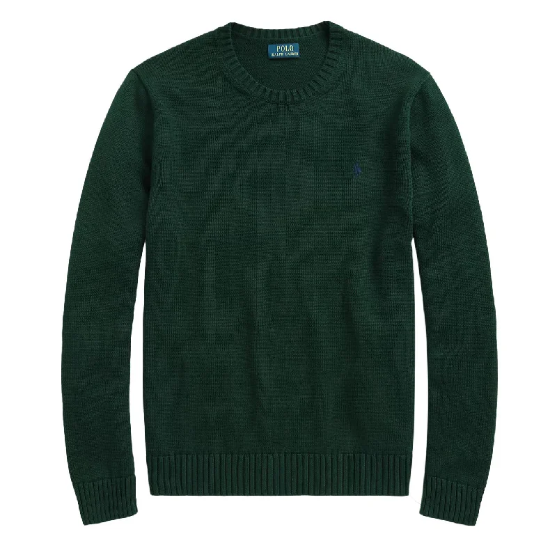 Polo Ralph Lauren Cotton Crewneck Jumper Moss Agate