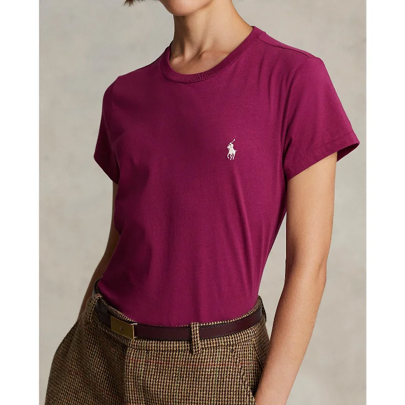 Polo Ralph Lauren - Cotton Crewneck Tee - Burgundy