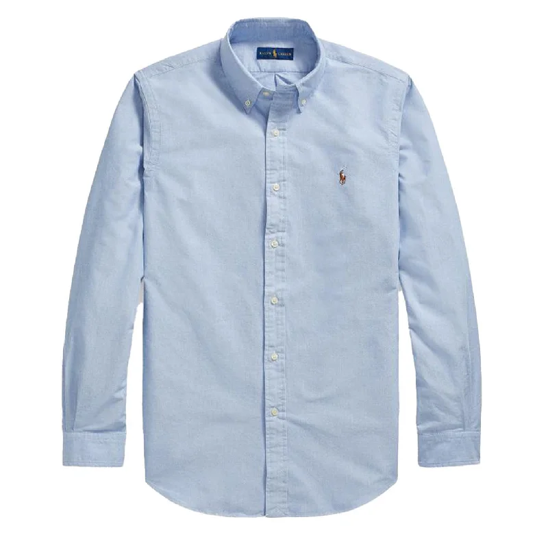 Polo Ralph Lauren Custom Fit Oxford Shirt Blue