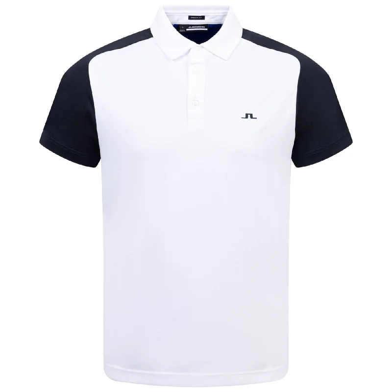 Men's UV - protected polo shirts for outdoor gardeningRhodes Regular Fit Polo White - AW24