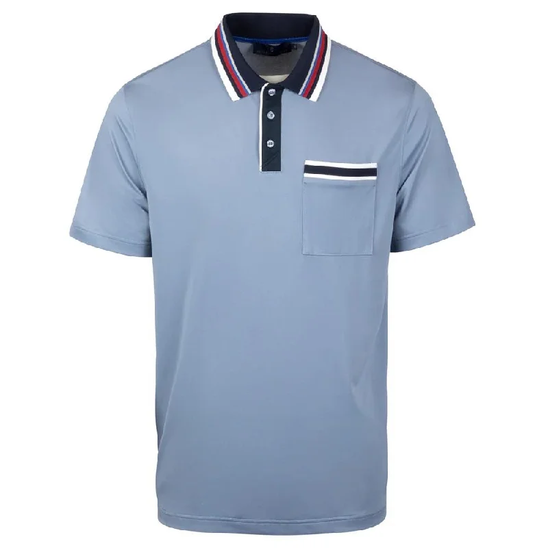 Men's color - block polo shirts with a bold fashion statementSAAS Polo Infinity - AW24