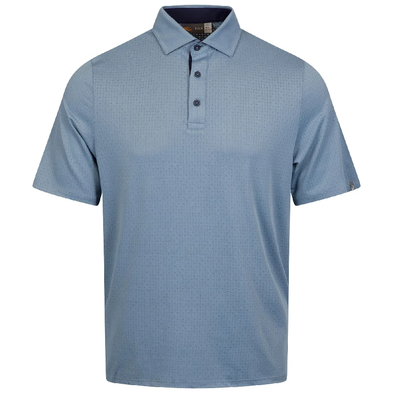 Men's breathable cotton blend polo shirts for summer outingsSavin Structure Polo Neptune - 2024