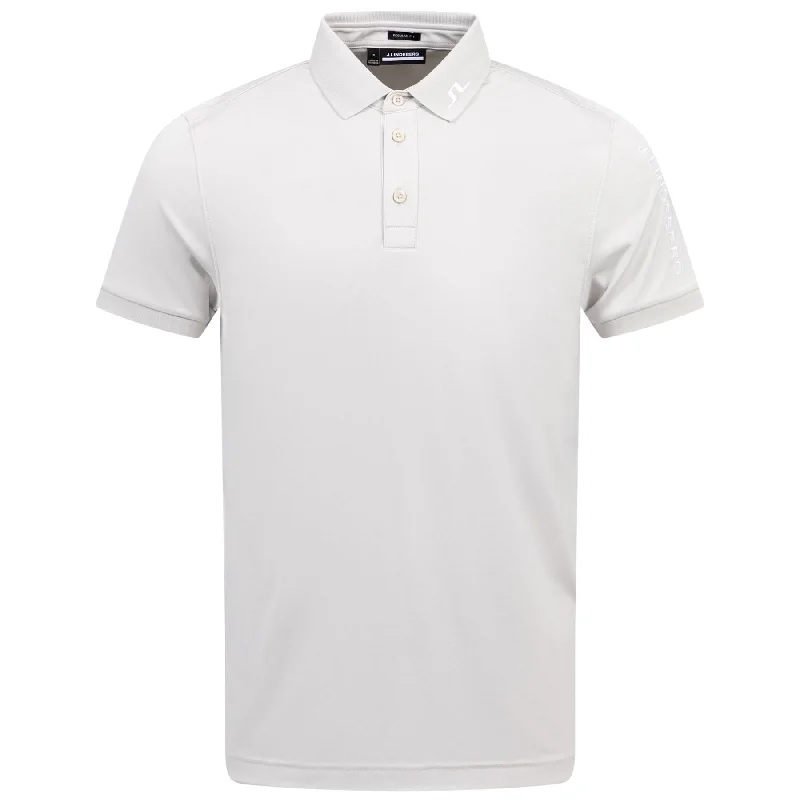 Men's lightweight performance polo shirts for tennis matchesTour Tech Regular Fit Polo Moonbeam - AW24