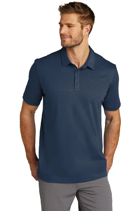 Men's button - down spread collar polo shirts for business casualTravisMathew Men's Oceanside Solid Polo