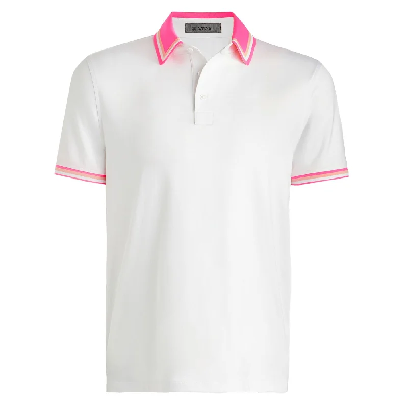 Men's jacquard woven polo shirts with intricate designsTux Tech Jersey Polo Snow - AW24