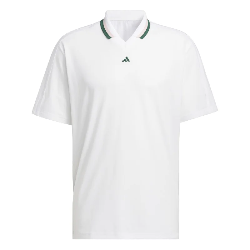 Men's antimicrobial polo shirts for odor - free daily wearUltimate365 Golf Jersey Polo White - AW24